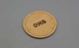 Untersetzer aus Bambus personalisiert mit Wunschgravur